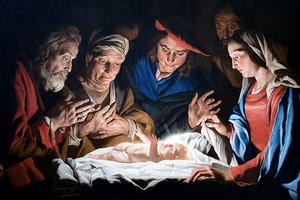 Matthias Stomer (1600-1650), “Adoration of the Shepherds” Matthias Stomer (1600-1650), “Adoration of the Shepherds”
