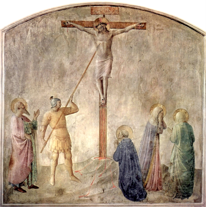 Fra Angelico, Piercing of Christ’s Side Fra Angelico, Piercing of Christ’s Side