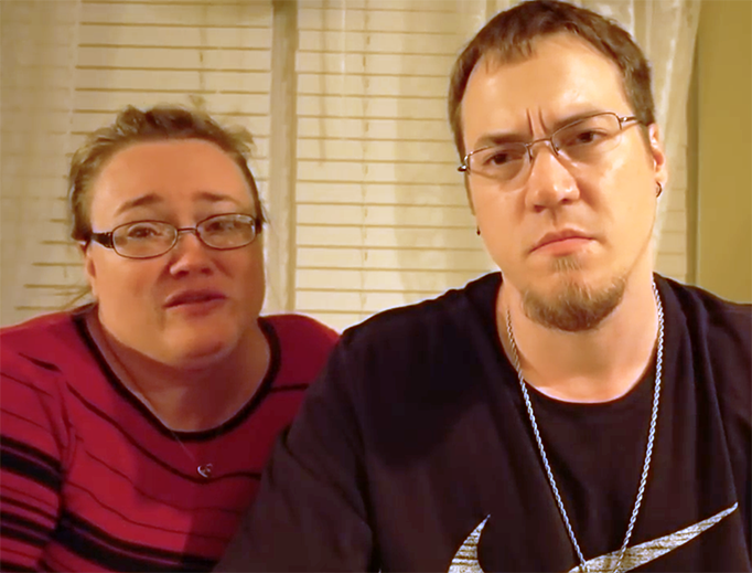 Heather and Mike Martin of DaddyOFive Heather and Mike Martin of DaddyOFive