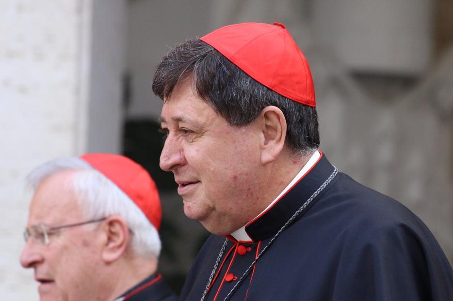 Cardinal João Bráz de Aviz leaving the Synod on Youth, Oct. 17, 2018. Cardinal João Bráz de Aviz leaving the Synod on Youth, Oct. 17, 2018.