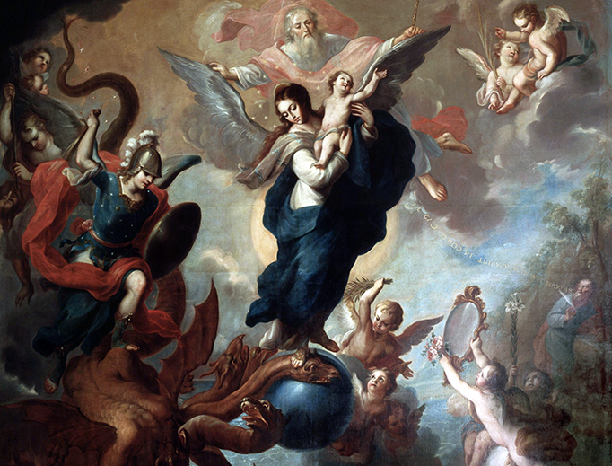 Miguel Cabrera, “The Virgin of the Apocalypse,” 1760 Miguel Cabrera, “The Virgin of the Apocalypse,” 1760