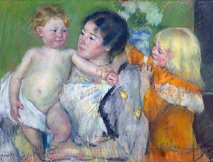 Mary Cassatt, “After the Bath”, c. 1901 Mary Cassatt, “After the Bath”, c. 1901