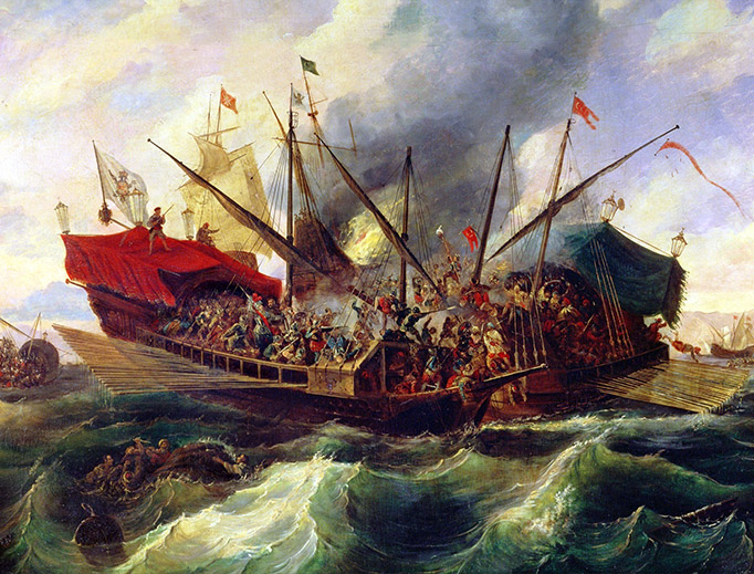 Antonio de Brugada (1804-1863), “The Battle of Lepanto” Antonio de Brugada (1804-1863), “The Battle of Lepanto”