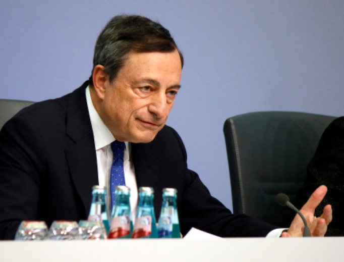 President of the European Central Bank, Mario Draghi, at a press conference at the ECB headquarters in Frankfurt on March 9, 2017. President of the European Central Bank, Mario Draghi, at a press conference at the ECB headquarters in Frankfurt on March 9, 2017.