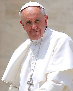 Pope Francis in St. Peter's Square on Pentecost Sunday, May 19 Pope Francis in St. Peter's Square on Pentecost Sunday, May 19