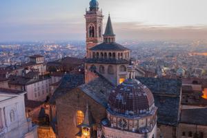 Old City of Bergamo, Italy. Old City of Bergamo, Italy.