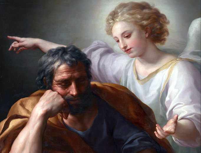 Anton Raphael Mengs (1728–1779), “The Dream of St. Joseph” Anton Raphael Mengs (1728–1779), “The Dream of St. Joseph”