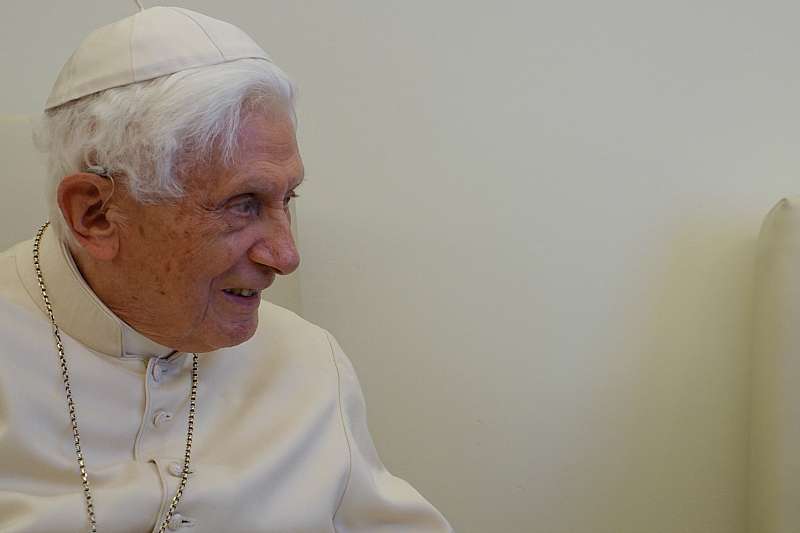 Pope Emeritus Benedict XVI in 2017. Pope Emeritus Benedict XVI in 2017.
