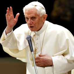 Pope Benedict XVI gives a blessing Nov. during the Wednesday general audience Nov. 14 in the Paul VI hall. Pope Benedict XVI gives a blessing Nov. during the Wednesday general audience Nov. 14 in the Paul VI hall.