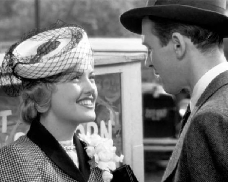 Virginia Patton Moss as Ruth Dakin Bailey meets her new brother-in-law George Bailey, played by Jimmy Stewart. Virginia Patton Moss as Ruth Dakin Bailey meets her new brother-in-law George Bailey, played by Jimmy Stewart.