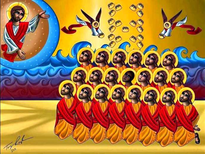 Icon of the ‘21 Martyrs of Libya’
Icon of the ‘21 Martyrs of Libya’