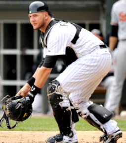 Chicago White Sox catcher Tyler Flowers Chicago White Sox catcher Tyler Flowers