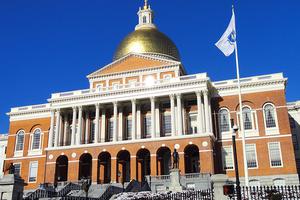 The Massachusetts State House in Boston
The Massachusetts State House in Boston