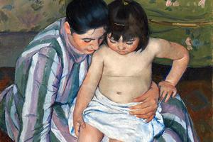 Mary Cassatt (1844–1926), “The Child's Bath” Mary Cassatt (1844–1926), “The Child's Bath”