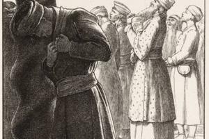 John Everett Millais, The Pharisee and the Publican John Everett Millais, The Pharisee and the Publican