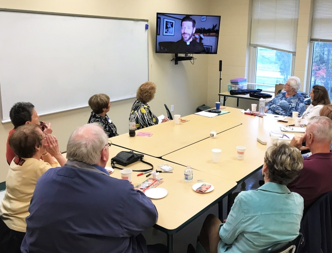 Small groups make the large parish of St. Mark’s Catholic Church in Huntersville, North Carolina, feel close-knit. Small groups make the large parish of St. Mark’s Catholic Church in Huntersville, North Carolina, feel close-knit.