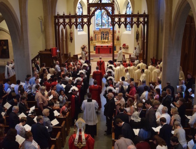 Above, a Pontifical Solemn Mass for the Personal Ordinariate of the Chair of St. Peter; below, Bishop Steven Lopes ordains priests. Above, a Pontifical Solemn Mass for the Personal Ordinariate of the Chair of St. Peter; below, Bishop Steven Lopes ordains priests.