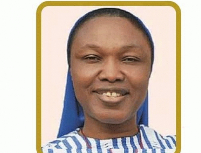 Sister Henrietta Alokha of the Sisters of the Sacred Heart of Jesus died while rescuing students at Bethlehem Girls High School in Lagos, Nigeria, after a gas explosion March 15, 2020. Sister Henrietta Alokha of the Sisters of the Sacred Heart of Jesus died while rescuing students at Bethlehem Girls High School in Lagos, Nigeria, after a gas explosion March 15, 2020.