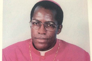 Bishop Jean Marie Benoît Balla of Bafia, Cameroon. Bishop Jean Marie Benoît Balla of Bafia, Cameroon.