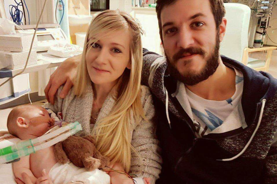 Charlie Gard with his parents Connie Yates and Chris Gard. Charlie Gard with his parents Connie Yates and Chris Gard.