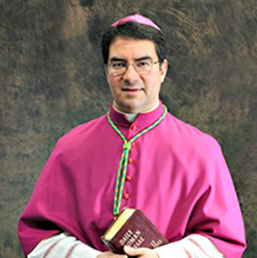 Bishop Oscar Cantu of Las Cruces, N.M., is the chairman of the U.S. bishops’ Committee on International Justice and Peace Bishop Oscar Cantu of Las Cruces, N.M., is the chairman of the U.S. bishops’ Committee on International Justice and Peace
