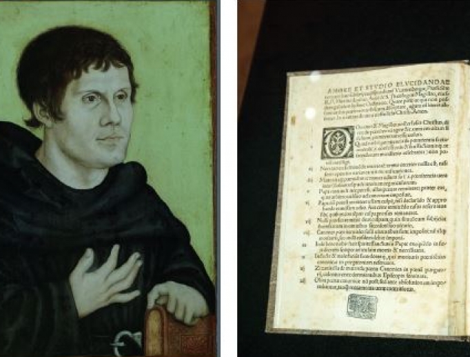 Martin Luther and his ‘95 Theses’ Martin Luther and his ‘95 Theses’
