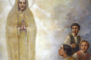 Art reflects the Marian visions 100 years later. Art reflects the Marian visions 100 years later.