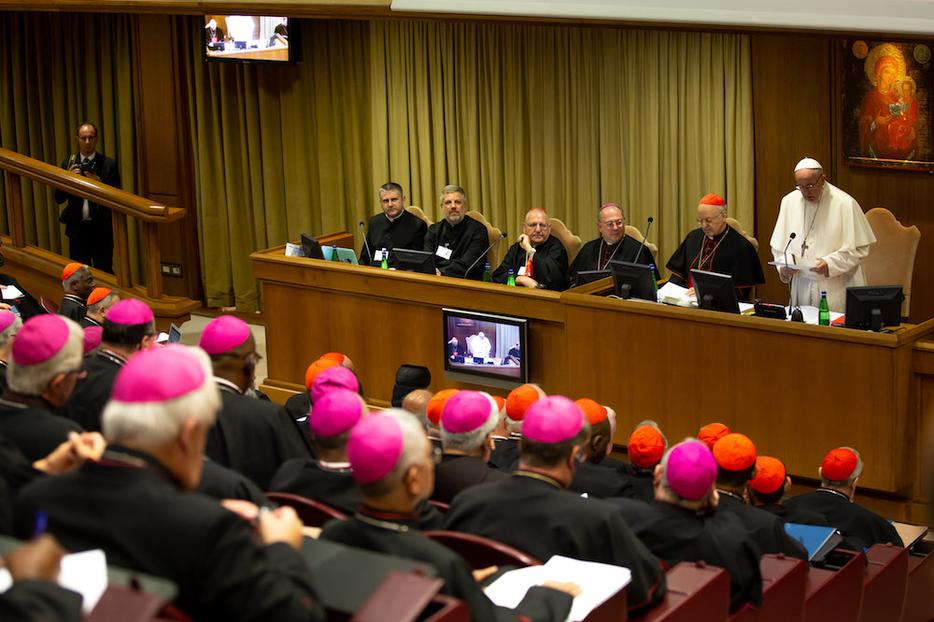 Opening session of the Synod on Youth, Oct. 3, 2018. Opening session of the Synod on Youth, Oct. 3, 2018.