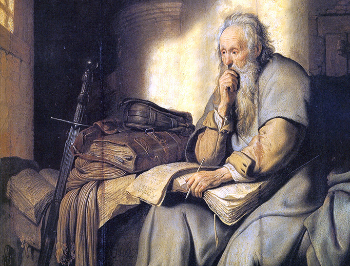 Rembrandt, “Saint Paul in Prison”, 1627 Rembrandt, “Saint Paul in Prison”, 1627