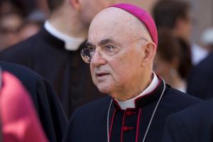 Archbishop Carlo Maria Viganò. Archbishop Carlo Maria Viganò.