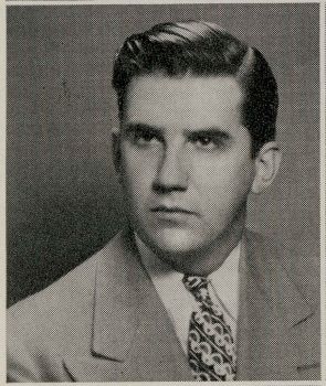 Ed McMahon as a CUA senior. Ed McMahon as a CUA senior.