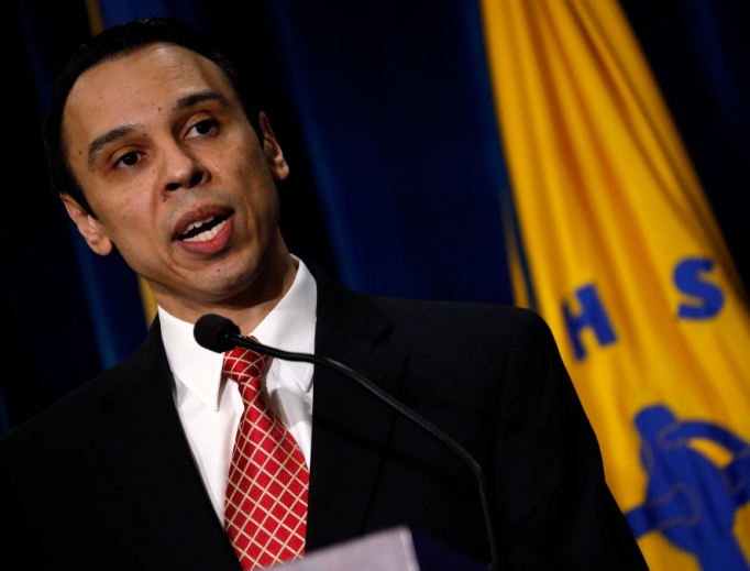 HHS Office of Civil Rights Director Roger Severino speaks at a news conference announcing a new division on Conscience and Religious Freedom at the Department of Health and Human Services Jan. 18 in Washington, DC. The new division, part of the department's Office of Civil Rights, will assist medical professionals who object to certain procedures on religious grounds. HHS Office of Civil Rights Director Roger Severino speaks at a news conference announcing a new division on Conscience and Religious Freedom at the Department of Health and Human Services Jan. 18 in Washington, DC. The new division, part of the department's Office of Civil Rights, will assist medical professionals who object to certain procedures on religious grounds.