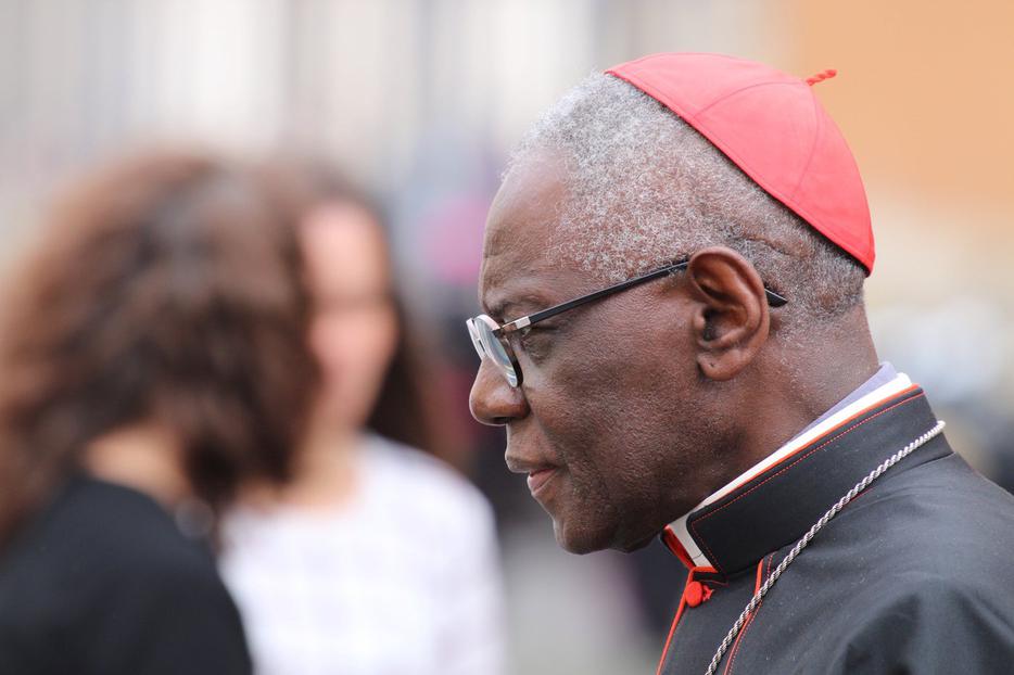 Cardinal Robert Sarah leaving the synod hall, Oct. 16, 2018. Cardinal Robert Sarah leaving the synod hall, Oct. 16, 2018.