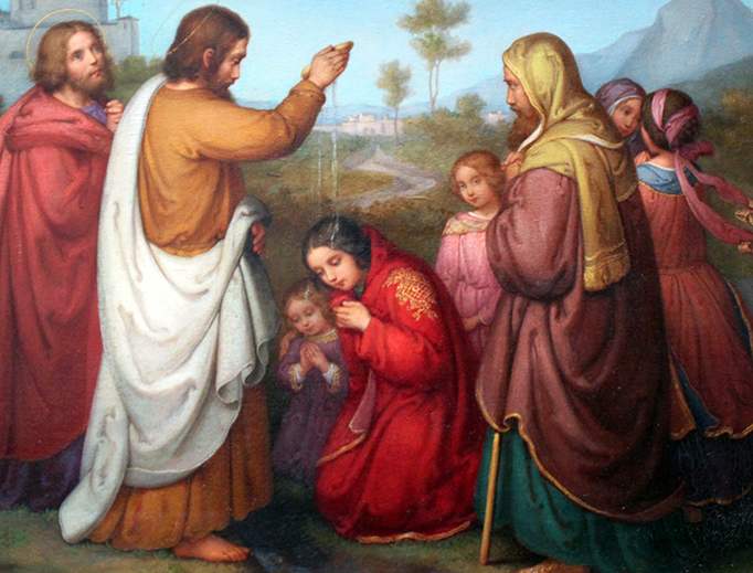 Marie Ellenrieder, “The Baptism of Lydia,” 1861 Marie Ellenrieder, “The Baptism of Lydia,” 1861