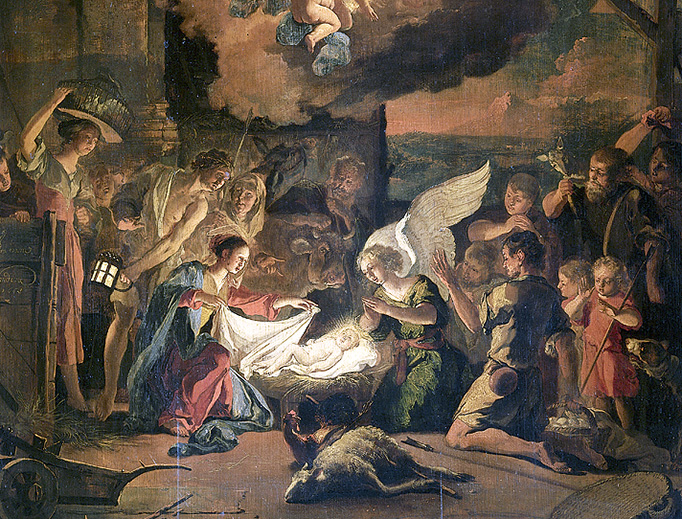 Abraham Hondius, “The Adoration of the Shepherds”, 1663 Abraham Hondius, “The Adoration of the Shepherds”, 1663