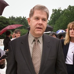 File photo shows Dr. Leroy Carhart departing the Supreme Court in Washington, June 28, 2000, after the court struck down a law making it a crime to perform partial-birth abortions. Carhart, who was victorious in that case, now wants to open abortion businesses around the country. File photo shows Dr. Leroy Carhart departing the Supreme Court in Washington, June 28, 2000, after the court struck down a law making it a crime to perform partial-birth abortions. Carhart, who was victorious in that case, now wants to open abortion businesses around the country.