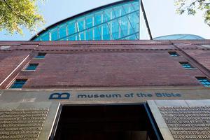 The exterior of the Museum of the Bible in Washington, D.C., Nov. 17, 2017.
The exterior of the Museum of the Bible in Washington, D.C., Nov. 17, 2017.