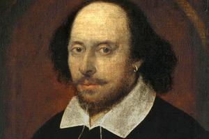 The 'Chandos portrait' of Shakespeare in the National Portrait Gallery The 'Chandos portrait' of Shakespeare in the National Portrait Gallery