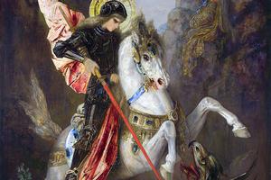 Gustave Moreau, “Saint George and the Dragon,” c. 1889 Gustave Moreau, “Saint George and the Dragon,” c. 1889