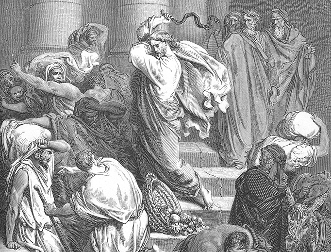 Gustav Doré (1832-1883), “The Cleansing of the Temple” Gustav Doré (1832-1883), “The Cleansing of the Temple”