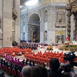 Consistory of cardinals held Nov. 4, 2012. Consistory of cardinals held Nov. 4, 2012.