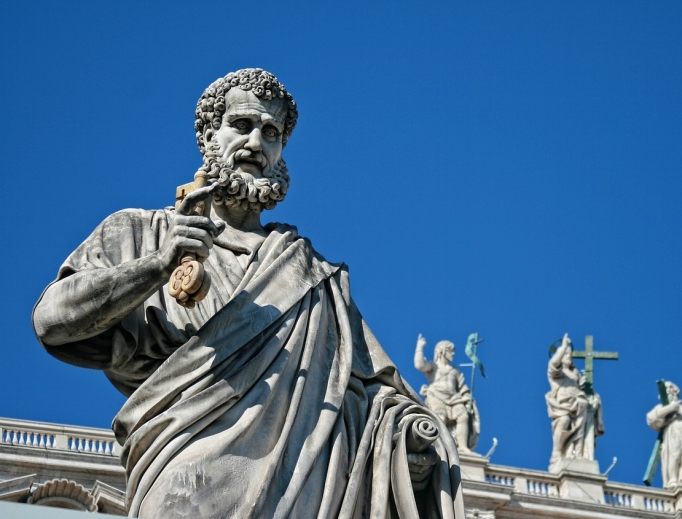Statue of St. Peter at the Vatican Statue of St. Peter at the Vatican