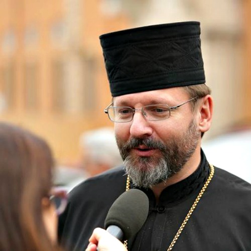 Major Archbishop Sviatoslav Shevchuk speaks to CNA at the Vatican. Major Archbishop Sviatoslav Shevchuk speaks to CNA at the Vatican.