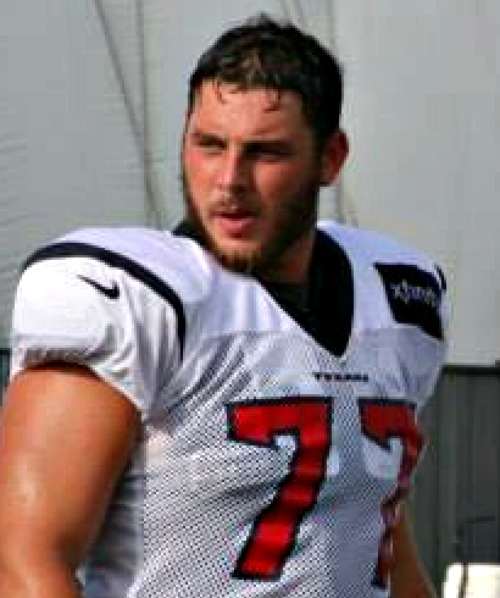 David Quessenberry of the Houston Texans David Quessenberry of the Houston Texans