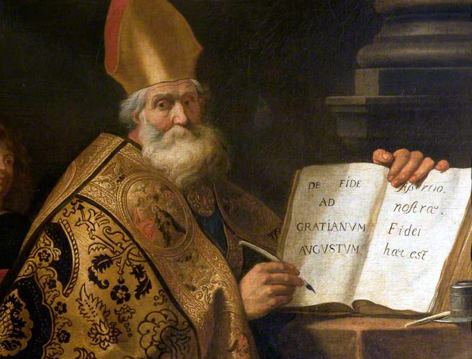 Gerard Seghers (1591-1651), “The Four Doctors of the Western Church: Saint Ambrose” Gerard Seghers (1591-1651), “The Four Doctors of the Western Church: Saint Ambrose”