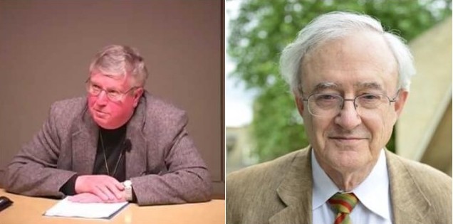 Professors Germain Grisez and John Finnis. Professors Germain Grisez and John Finnis.