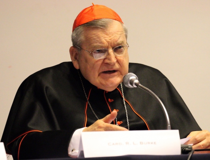 Cardinal Raymond Burke. Cardinal Raymond Burke.