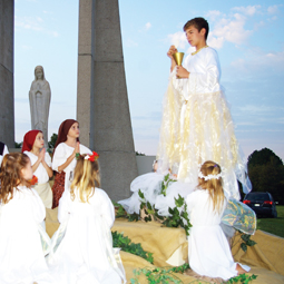 Theatrical production of Fatima. Theatrical production of Fatima.