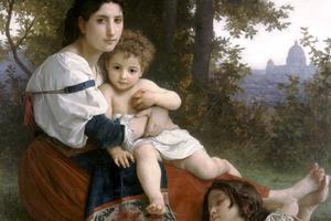 William-Adolphe Bouguereau, “Le Repos”, 1879 William-Adolphe Bouguereau, “Le Repos”, 1879