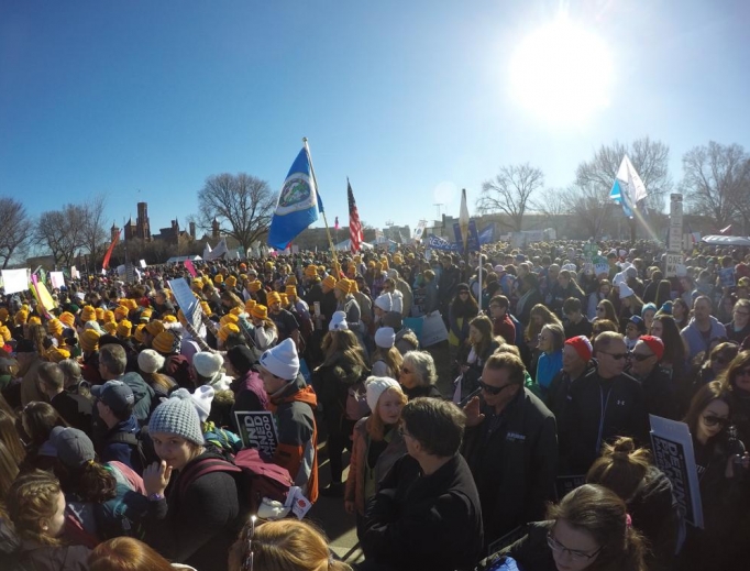 A large pro-life contingent was present at March for Life 2018; a strong turnout is also expected this year. A large pro-life contingent was present at March for Life 2018; a strong turnout is also expected this year.